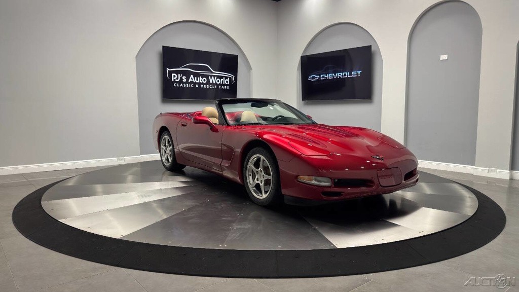 2001 Burgundy Chevrolet Corvette Convertible  | C5 Corvette Photo 6