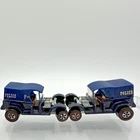 Hot Wheels Redline Police Paddy Wagons Vintage 1970 Silver and Gold Lettering