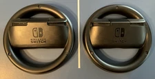 Nintendo Switch OEM Black Mini Mario Kart Steering Wheels Model HAC-017 Official