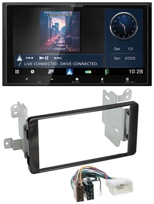 Kenwood Bluetooth 2DIN USB DAB MP3 Autoradio für Mitsubishi Outlander ab 2012 - Bild 1 von 4