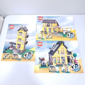 Lego 2008 Creator Beach House 4996 With Manuals No Box 100% Complete