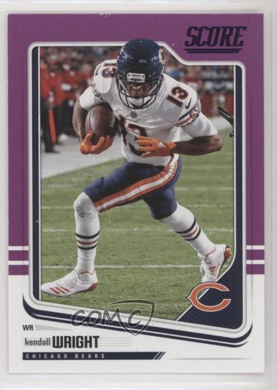 2018 Score Purple Kendall Wright #58 06tx