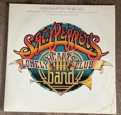 Sgt. Pepper’s Lonely Hearts Club Band Soundtrack Double Vinyl Lp With Poster