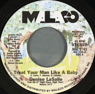 Denise LaSalle - Treat Your Man Like A Baby, 7'', (Vinyl)