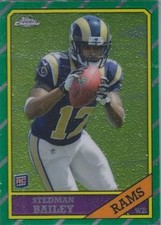 2013 Topps Chrome #27 Stedman Bailey - 1986 Rookie RC FREE SHIPPING!