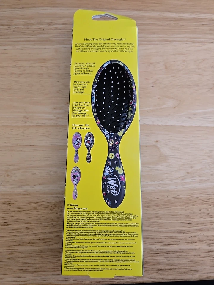 Cepillo Húmedo Desenredante Original Disney Cepillo de Pelo Edición Limitada Mickey & Minni Foto 3 de 4