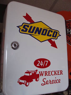 SUNOCO OIL 1950S GAS OIL SERVICE STATION KEY BOX NEW | eBay