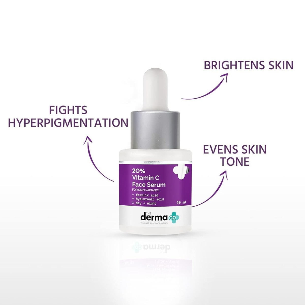 The Derma Co. 20% Vitamin C Face Serum For Skin Radiance (20ml