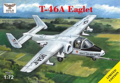 SOVA Models 1/72 FAIRCHILD T-46A EAGLET Light Jet Trainer