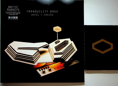 ARCTIC MONKEYS Tranquility Base Hotel + Casino SILVER Vinyl LP NEW