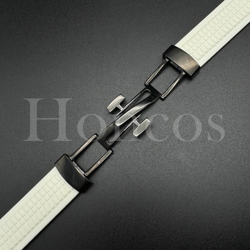 Rubber Watch Band Replacement Strap Clasp Fits For Patek Philippe Aquanaut 5167A - Picture 86 of 90