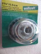 2125 WOLFCRAFT 2-3/4" TWISTED WIRE CUP BRUSH