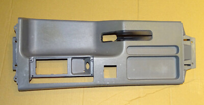 Consola Central Gris Humo Para Ford Mustang 1987-1993 Con Freno De Mano, Portavasos Y USB