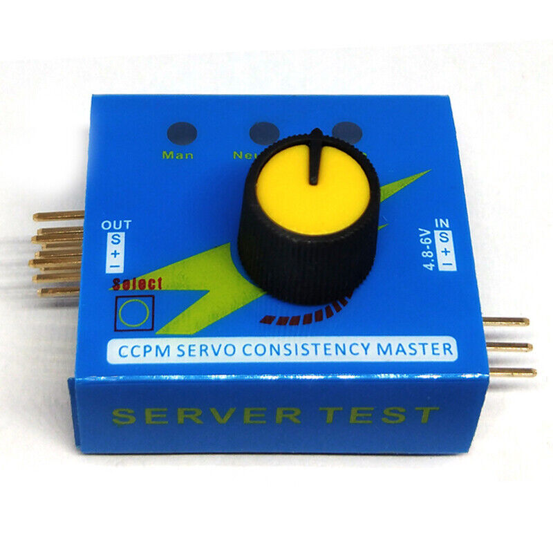 1PC Simple steering gear tester, steering gear tester, aircraft model motor