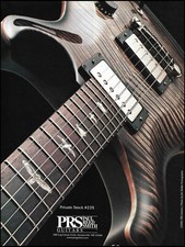 PRS Private Stock #235 electric guitar 2001 ad 8 x 11 advertisement print