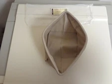 Longaberger Medium Berry Basket Khaki Tan Drop In Style Fabric Liner Only