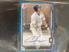 Connor Harrell Topps Certified Autograph Issue, 1st Bowman 042/150 Signed Auto