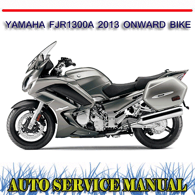 YAMAHA FJR1300A FJR 1300A 2013 ONWARD BIKE WORKSHOP SERVICE & OWNER MANUAL~DVD - Picture 1 of 3