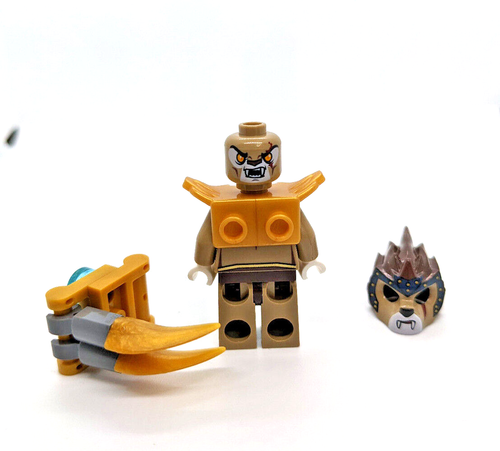 LEGO Legends of Chima Minifigure Longtooth with Shoulder Armor (loc012) 70005 - Picture 3 of 4