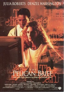 The Pelican Brief (1993) Japanese movie program - free shipping