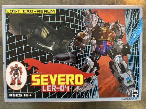 Fansproject Transformer Dinobot LER-04 G2 SEVERO Grimlock Exo Realm ...