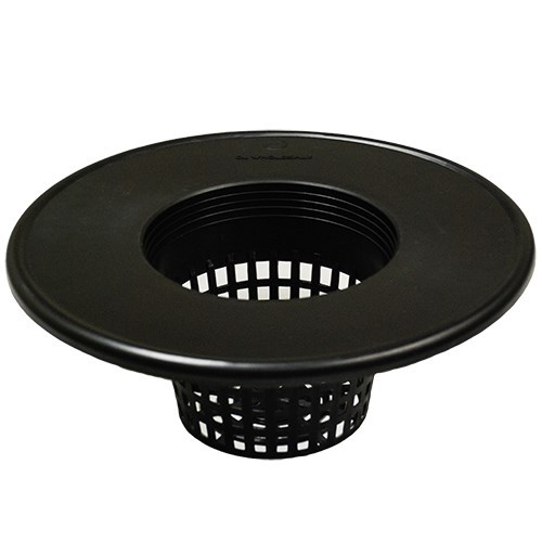 GROW1 6" Wide Lip Mesh Bucket Lid ROUND Basket Variation ## SAVE $$ W/ BAY HYDRO - Picture 1 of 5