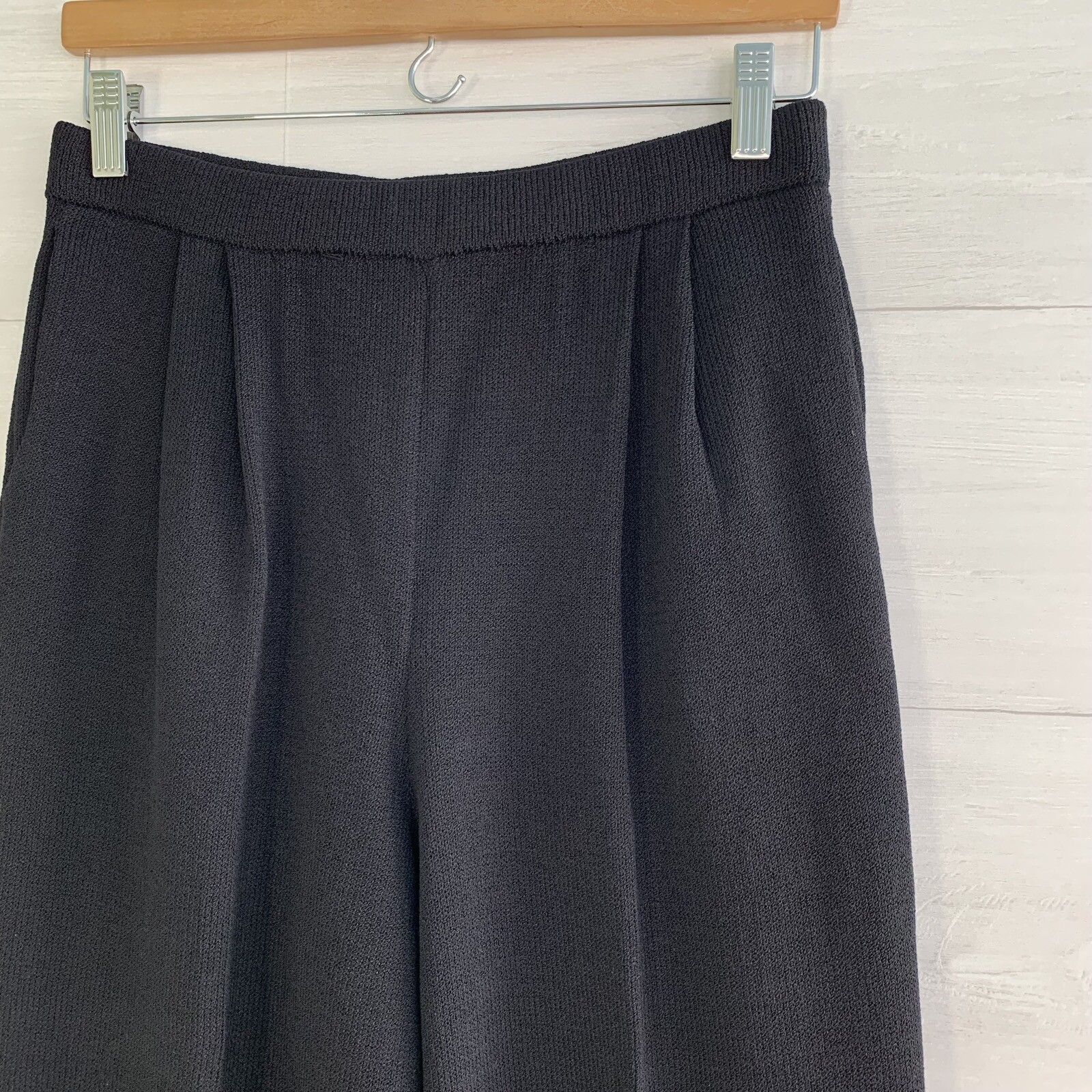 St. John Basics - Black pleated pull on Santana k… - image 2