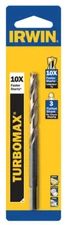 Irwin Turbomax 3/32 in. X 2-1/4 in. L High Speed Steel Drill Bit Straight Shank