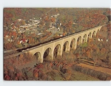 Postcard Nicholson Bridge Nicholson Pennsylvania USA