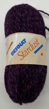 Bernat Stardust Yarn "Purple Multi" 1 Skeins #418