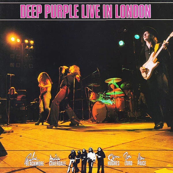 DEEP PURPLE - Live in London unique INDIA issue rare LP