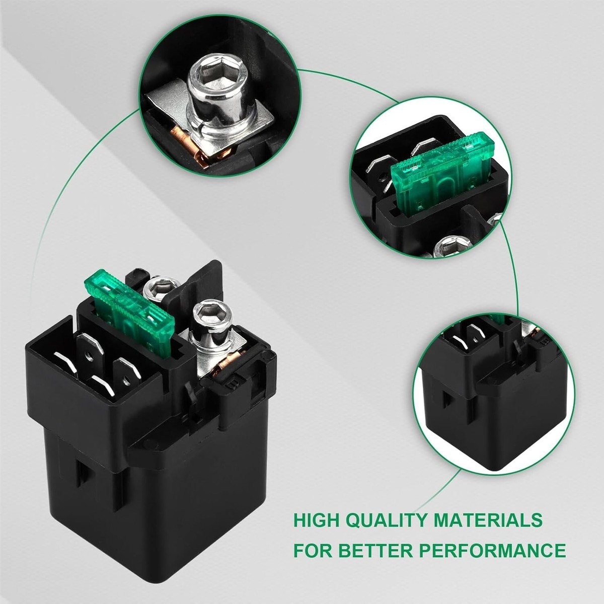 Honda VTX 1300 (VTX1300 SC52) Starter Solenoid (Relay - Foto 10