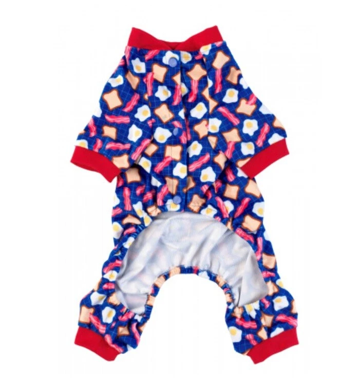 NEW BACON AND EGGS BREAKFAST DOG CAT PREMIUM PAJAMAS PJs eBay