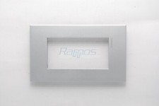 HW4804HC BTICINO placca Axolute Air 4 moduli - Tech - materiale metallo