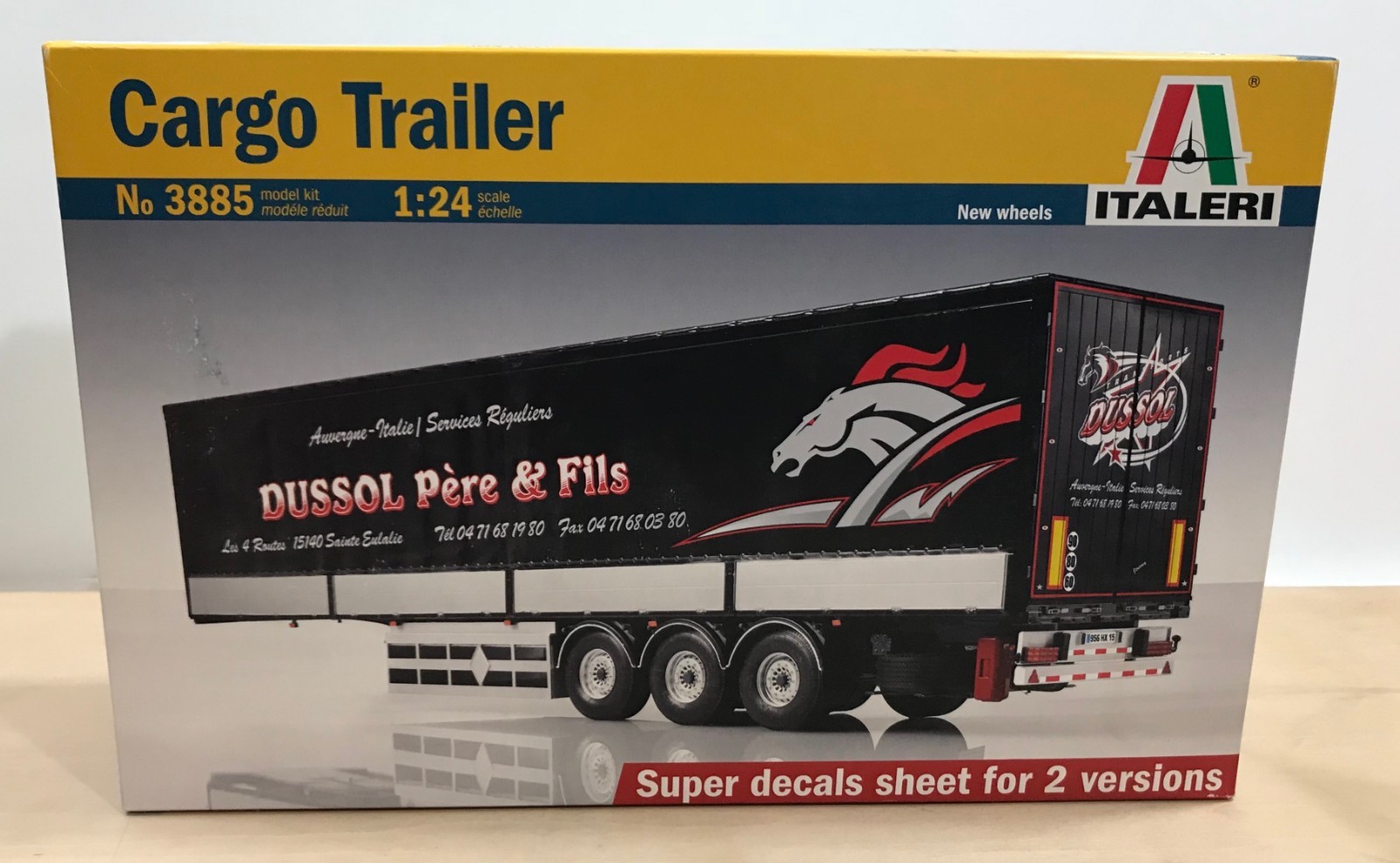 1 24 scale truck and trailer