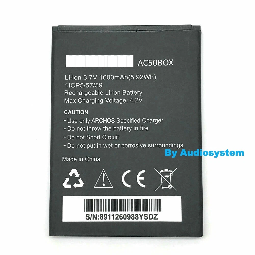 Batteria Cameron Sino Per Archos 53 Platinum | AC53PL, Qualità Premium, Nuova - Foto 3