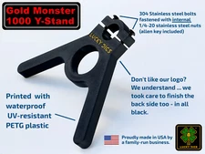 Minelab Gold Monster 1000 Y-Stand Black PET-G