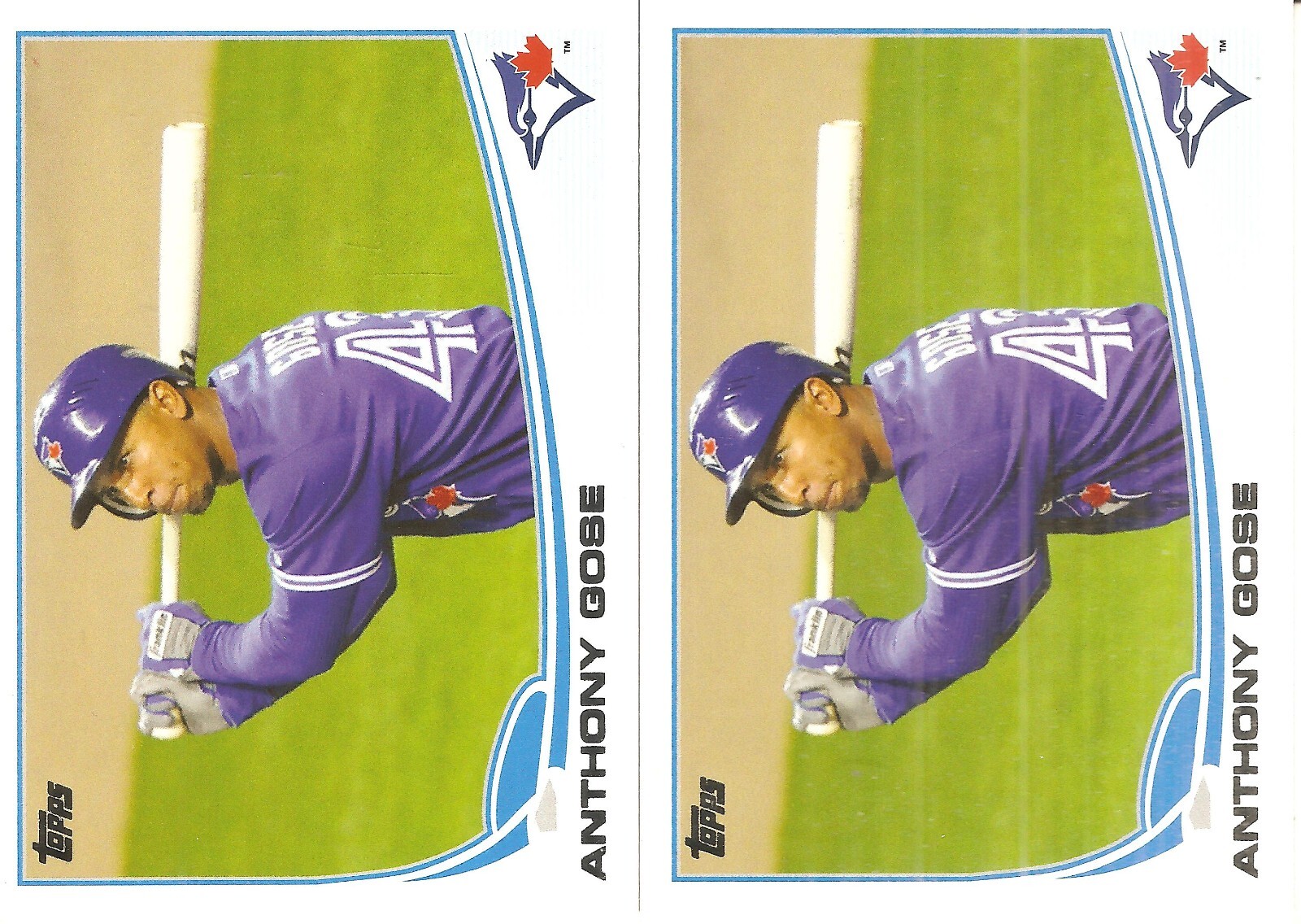 2 CARD BASEBALL CARD LOT OF ANTHONY GOSE 444 eBay