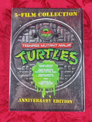 5-FILM CONNECTION: Teenage Mutant Ninja Turtles (2020) Anniversary Edition