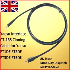 Yaesu CT-168 Cloning Cable for Yaesu FT-1DE FT-2DE FT-3DE FT