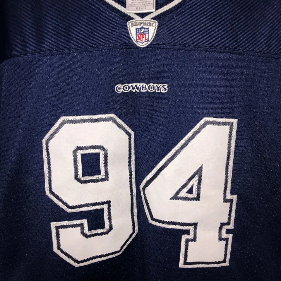 Camiseta Marinha Feminina Vintage DEMARCUS WARE Dallas COWBOYS NFL Football #94 Tamanho XL - Imagem 3 de 4