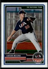 2023 Panini USA Baseball Stars & Stripes #10 Carson Messina