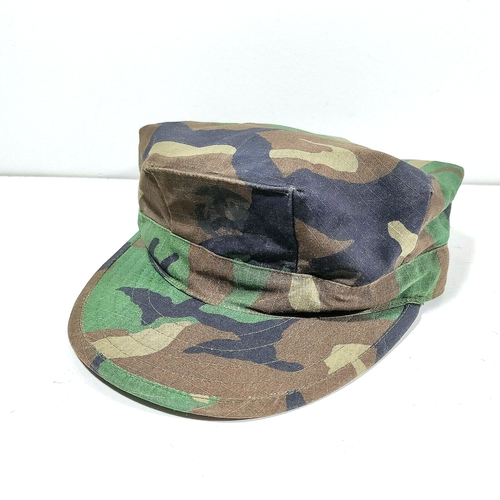 Woodland Camo Utility Cover Hat Cap | eBay