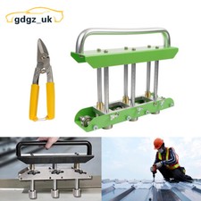 Pro Edition Metal Bending Tool Standing Seam Roofing Tool Metal Edge Roller&Snip