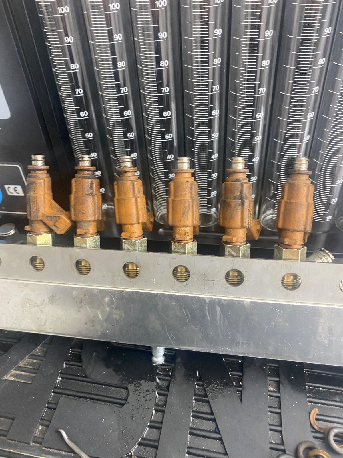 fuel injector cleaning service & flow testing eBay