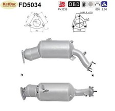 ✅ Ruß-Partikelfilter für Audi A4, A5, A6 und Q5, Euro 5
