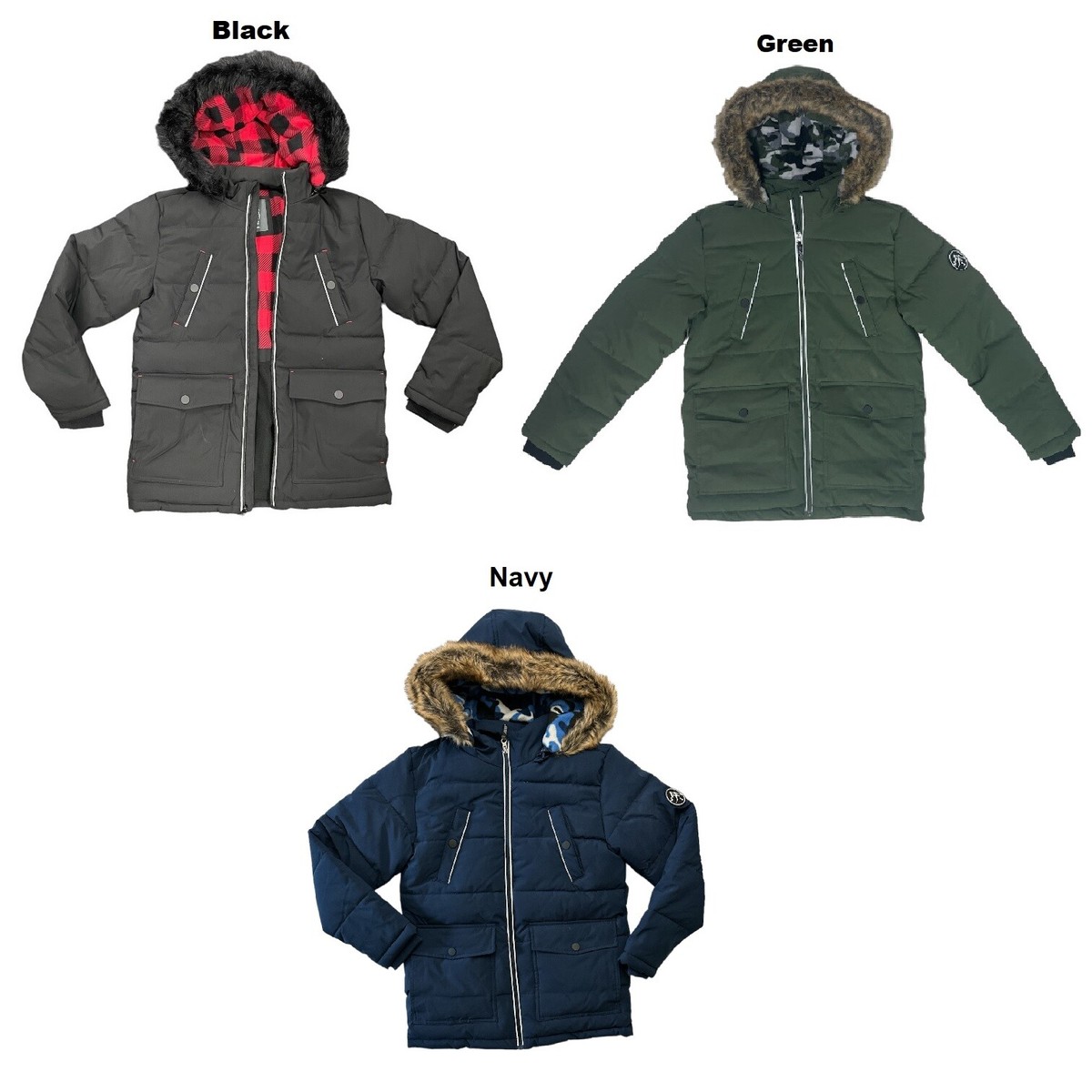 Member's Mark Boy's Ultimate Weather Resistant Parka Jacket Member's Mark Boy's Ultimate Weather Resistant Parka Jacket