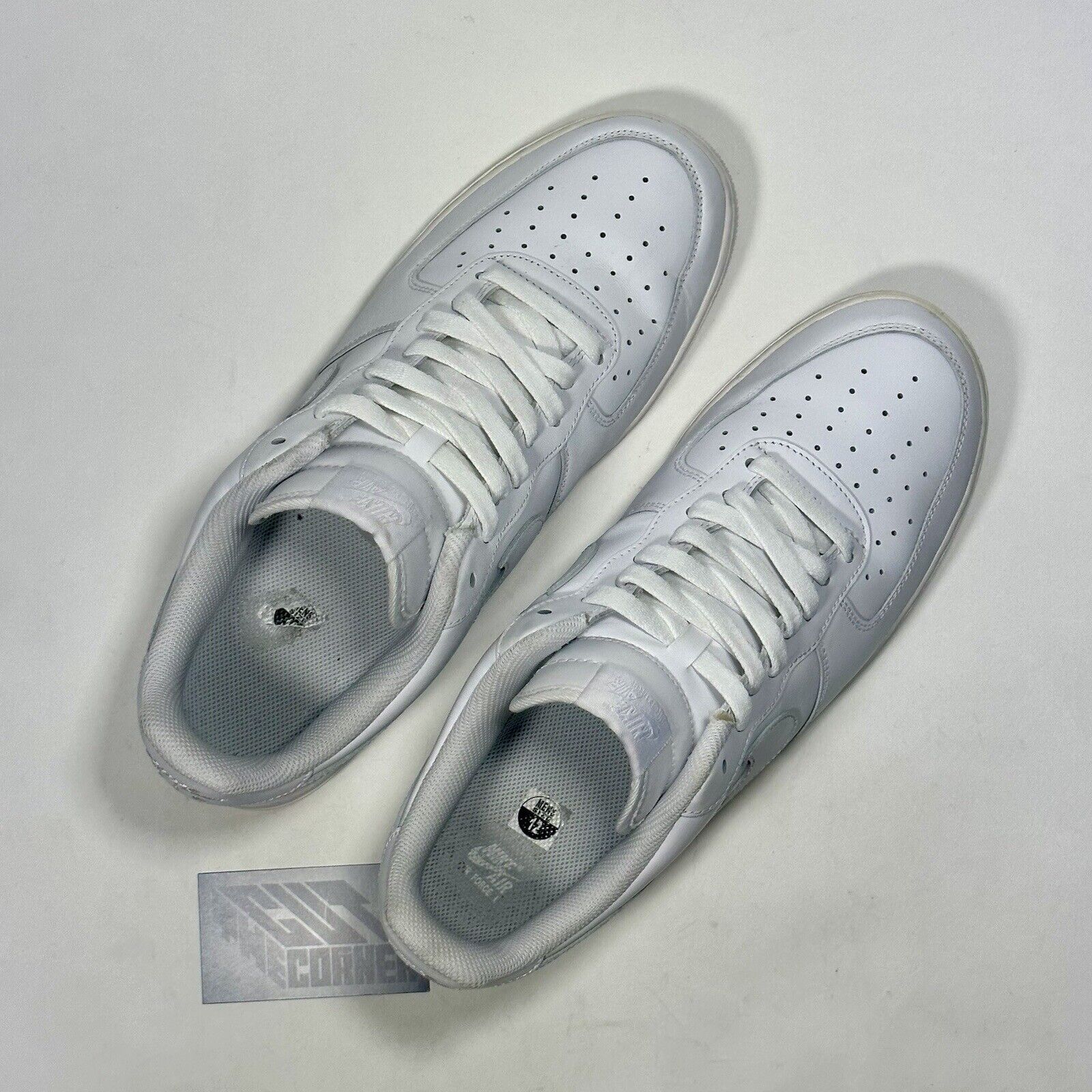Nike Air Force 1 '07 Low Triple White Leather Sho… - image 7