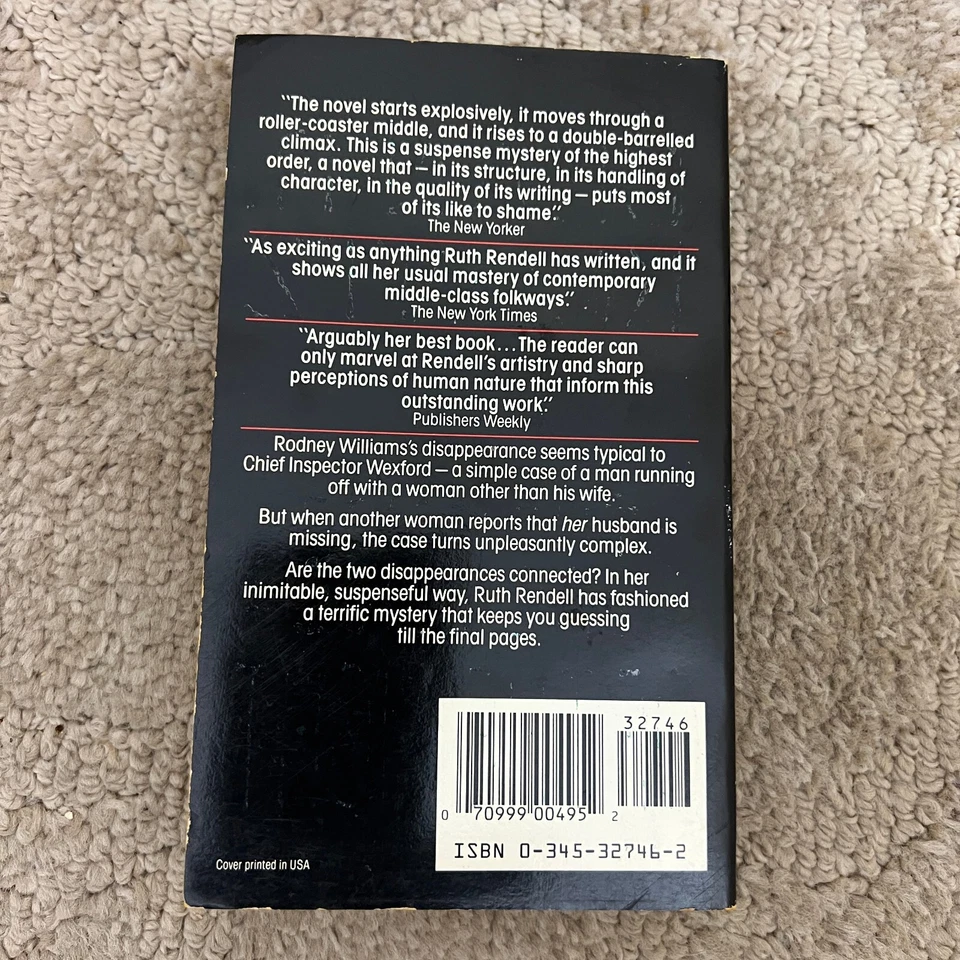 An Unkindness of Ravens Mystery Paperback Book by Ruth Rendell Suspense Thriller - Image 2 of 4