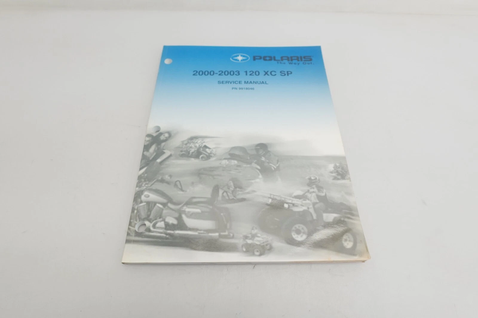 120 XC SP Polaris Snowmobile OEM 2000-2003 Service Manual 9918046